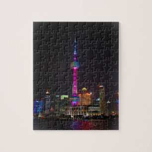 Pearl Tower - Shanghai, China - 8 x 10 - 110 pc Legpuzzel