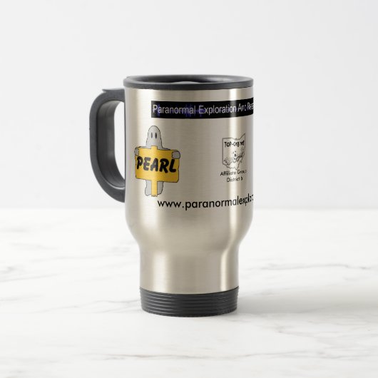 PEARL Travel Mug Reisbeker (Voorkant links)