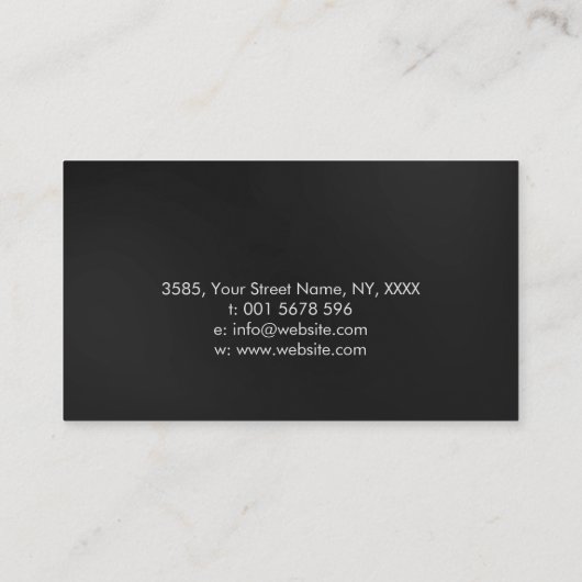 Pearl Tree of Life - Evolution DNA Visitekaartje (Achterkant)