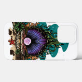 Pearl van het Zee Case-Mate iPhone Case (Achterkant (horizontaal))