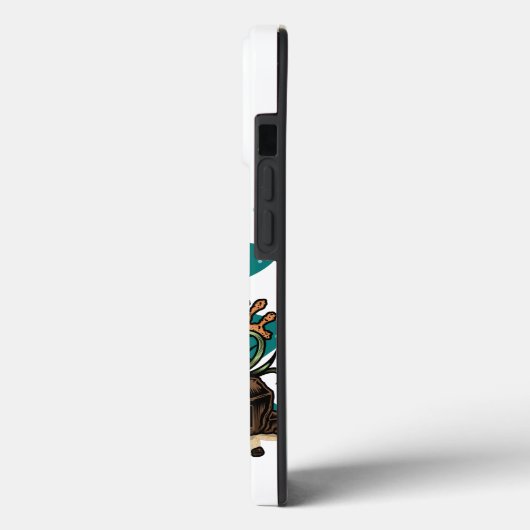 Pearl van het Zee Case-Mate iPhone Case (Achterkant / Links)