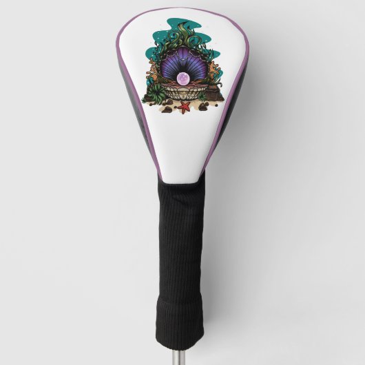 Pearl van het Zee Golfheadcover (Voorkant)