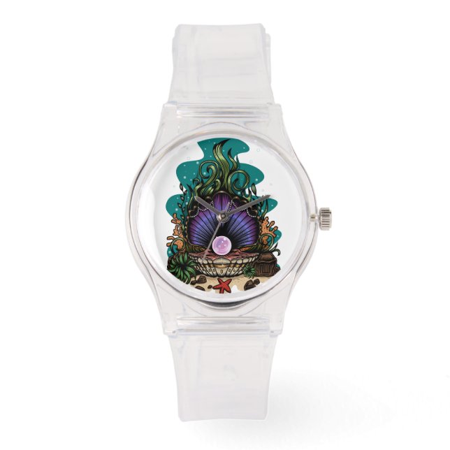Pearl van het Zee Horloge (Voorkant)