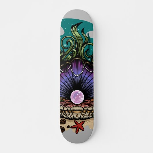 Pearl van het Zee Persoonlijk Skateboard (Voorkant)