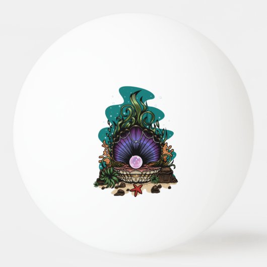 Pearl van het Zee Pingpongbal (Voorkant)