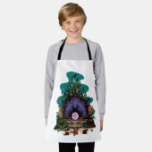 Pearl van het Zee Schort (Gedragen)