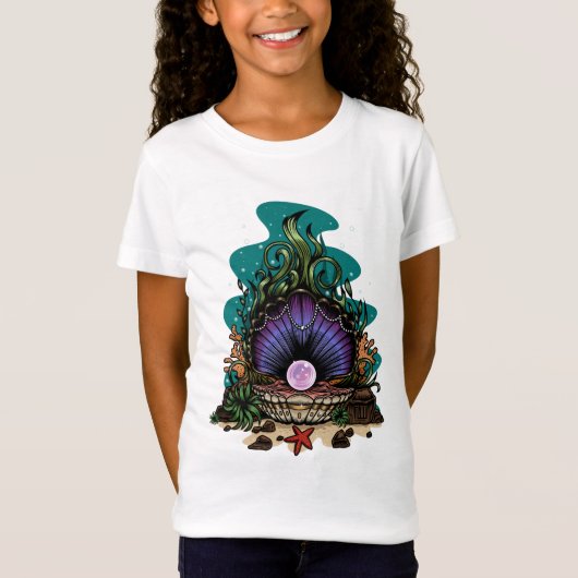Pearl van het Zee T-shirt (Voorkant)