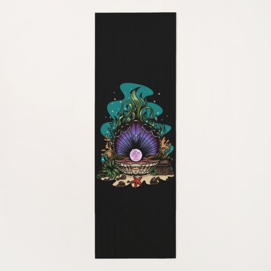 Pearl van het Zee Yogamat (Achterkant)