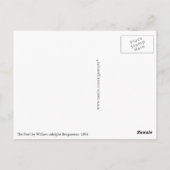 Pearl van William-Adolphe Bouguereau Briefkaart (Achterkant)