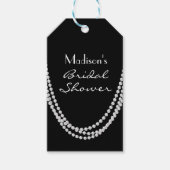 Pearl Vrijgezellenfeest 1920 Cadeaulabel (Voorkant)