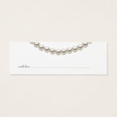 Pearl Vrijgezellenfeest Datum nacht Jar Kaart (Achterkant)