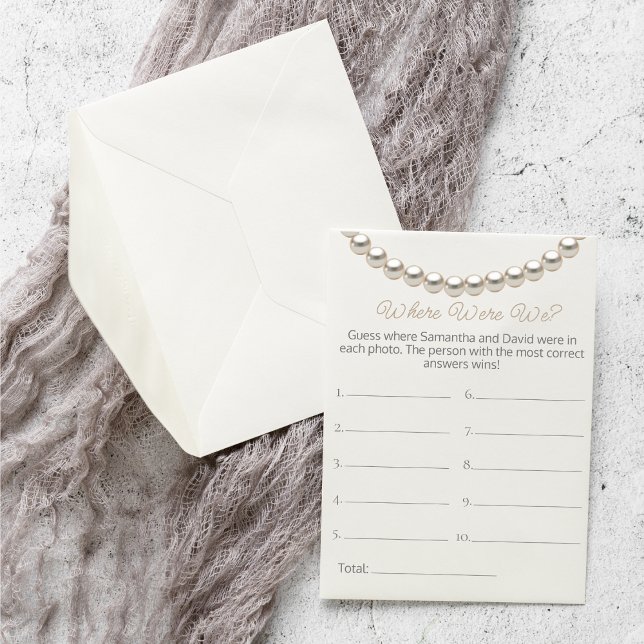 Pearl Vrijgezellenfeest waar waren we spel (Creator heeft geüpload)