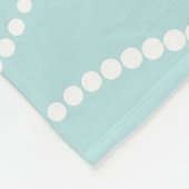 Pearl Waves Fleece Deken (Hoek)