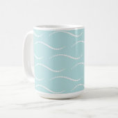 Pearl Waves Koffiemok (Voorkant links)