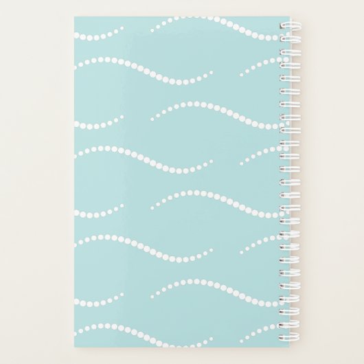 Pearl Waves Planner (Achterkant)