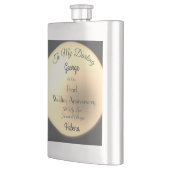 Pearl Wedding Jubileum Classic Flask. Flacon (Links)