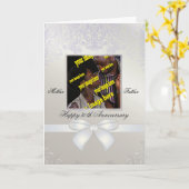 Pearl Wedding Jubileum Kaart (Gele Bloem)