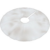 Pearl White Christmas Kerstboom Rok (Gekanteld)