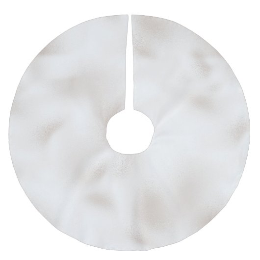 Pearl White Christmas Kerstboom Rok (Voorkant)