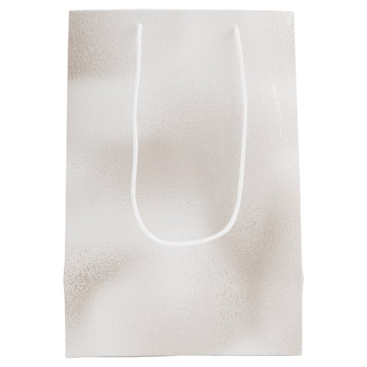 Pearl White Christmas Medium Cadeauzakje (Achterkant)