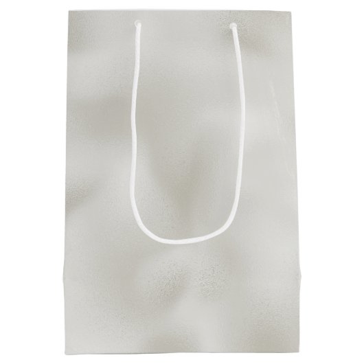 Pearl White Luxe     Medium Cadeauzakje (Achterkant)