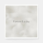 Pearl White Luxe Servet (Voorkant)