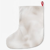 Pearl White Mint Roze Kerstbomen Grote Kerstsok (Achterkant)