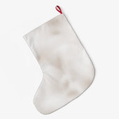 Pearl White Mint Roze Kerstbomen Grote Kerstsok (Achterkant (Hangend))