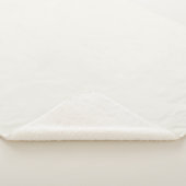 Pearl White Sherpa Blanket for Ultimate Comfort Deken (3/4)