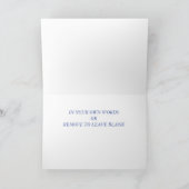 PEARL WITHIN AN OYSTER CUSTOMIZABLE GREETING CARD BEDANKKAART (Binnen)