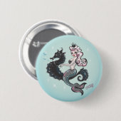 Pearla Mermaid Button van Fluff (Voorkant /achterkant)