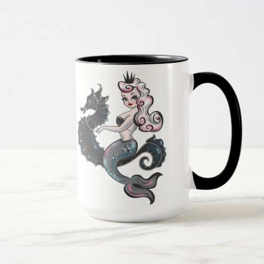 Pearla Mermaid Mok door Fluff (Rechts)