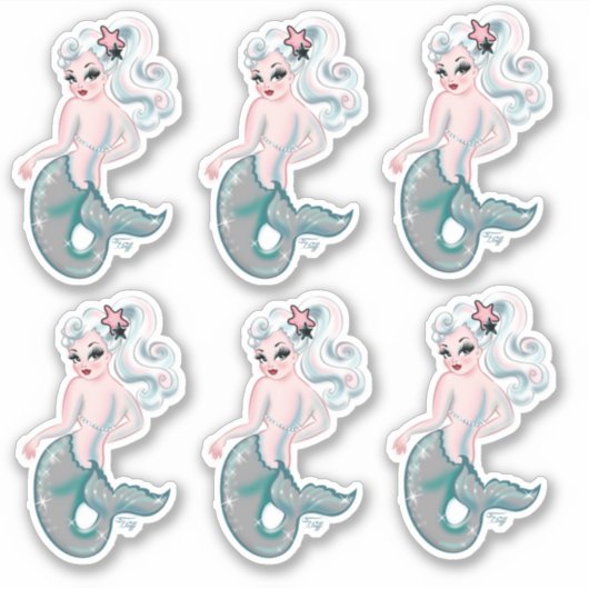 Pearla Mermaids Sticker (Voorkant)