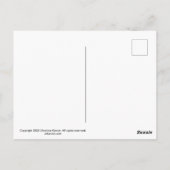 Pearla Water Nymph Briefkaart (Achterkant)