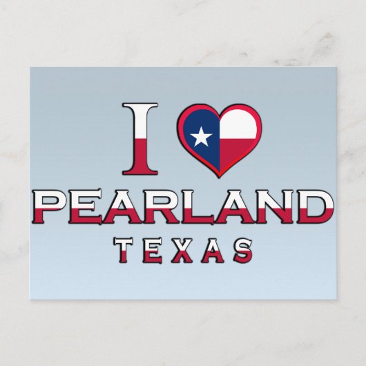 Pearland, Texas Briefkaart (Voorkant)