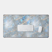 Pearlescent marmer Stone Bureaumat (Keyboard & Muis)