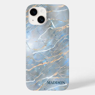 Pearlescent marmer Stone Case-Mate iPhone 14 Hoesje