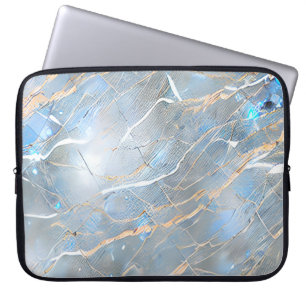 Pearlescent marmer Stone Laptop Sleeve