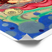 'Pearlesque' kunstdrukkunst - (pop surrealistische Poster (Hoek)