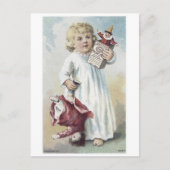 Pearline Kind met Doll Briefkaart (Voorkant)