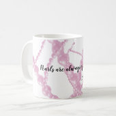 Pearls altijd aangewezen de Mok van de Koffie van  (Voorkant links)