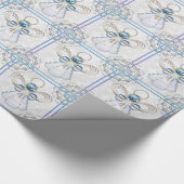 Pearls and Gold - Metallic kerstengel uit Joy Cadeaupapier (Hoek)