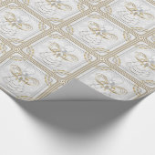 Pearls and Gold - Metallic kerstengel uit Joy Cadeaupapier (Hoek)