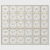 Pearls and Gold - Metallic kerstengel uit Joy Cadeaupapier (Vlak)