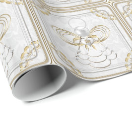 Pearls and Gold - Metallic kerstengel uit Joy Cadeaupapier