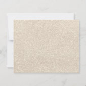 Pearls and Prosecco Bridal Shower Recipe Card (Achterkant)