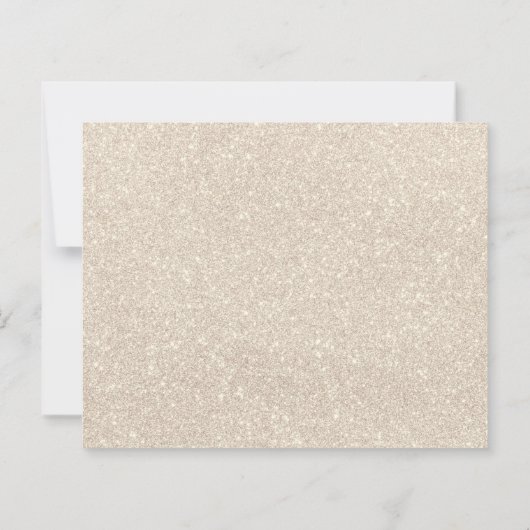 Pearls and Prosecco Bridal Shower Recipe Card (Achterkant)