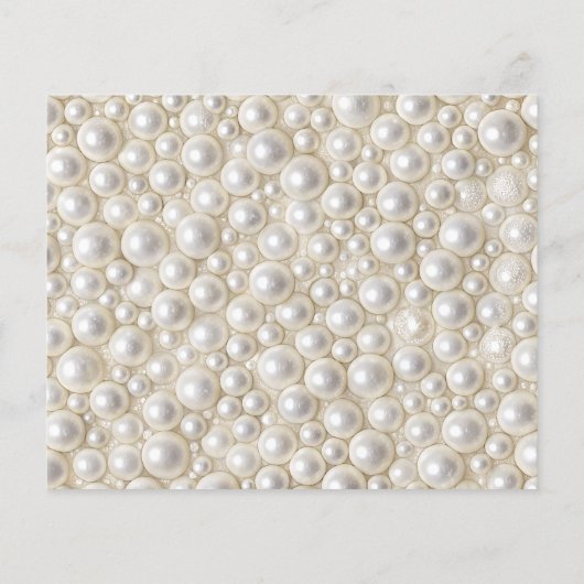 Pearls Bow Advies en Wensen Vrijgezellenfeest Kaar (Achterkant)