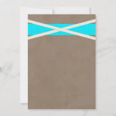 Pearls Bridal Shower Invitations Kaart (Achterkant)