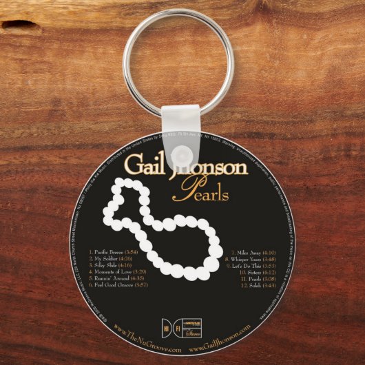 Pearls CD Sleutelhanger (Voorkant)